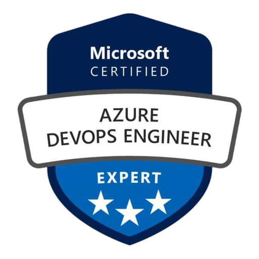 Microsoft Certified Azure DevOps Engineer Expert AZ-400 badge